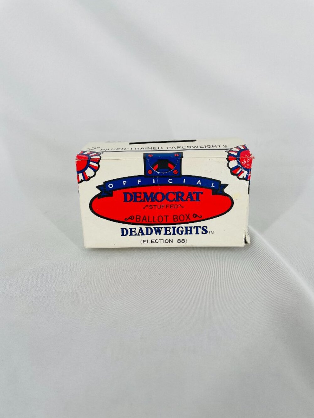 Vintage RARE 1988 Democratic Donkey Deadweights Figure with Box